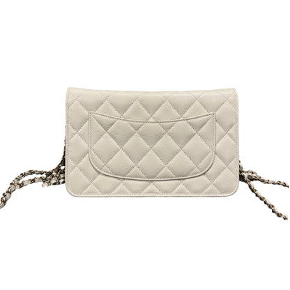 Matelasse Quilted Caviar skin  Wallet on chain [101404]