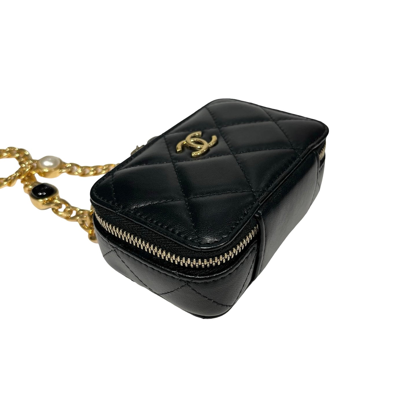 CHANEL SMALL POUCH WITH CHAIN [3000649]
