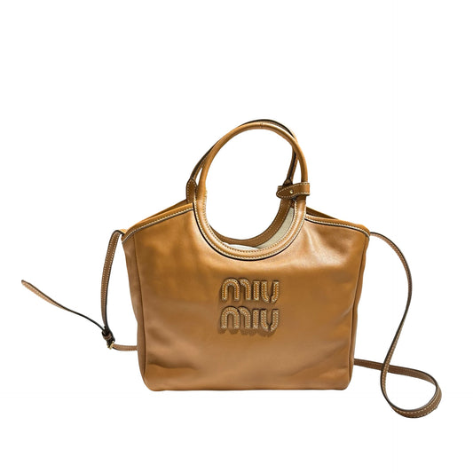 MIU MIU IVY BAG BROWN [20004203]