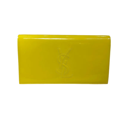 YSL YELLOW CLUTCH [3000866]