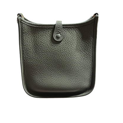 HERMES MINI EVELYNE 16 CLEMENCE GRAY TC PHW [3000670]