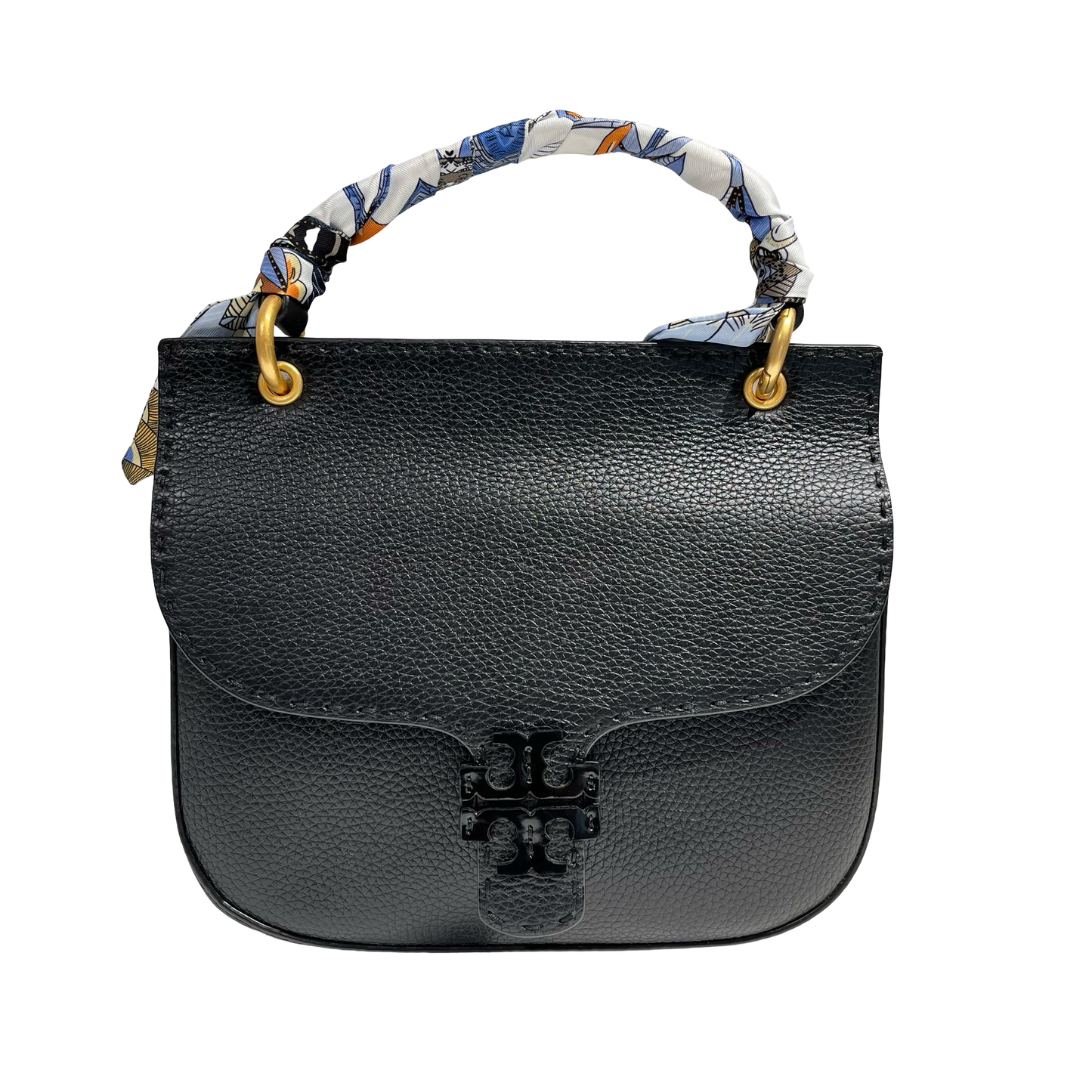 TORY BURCH BLACK LEATHER SHOULDER BAG [3000660]