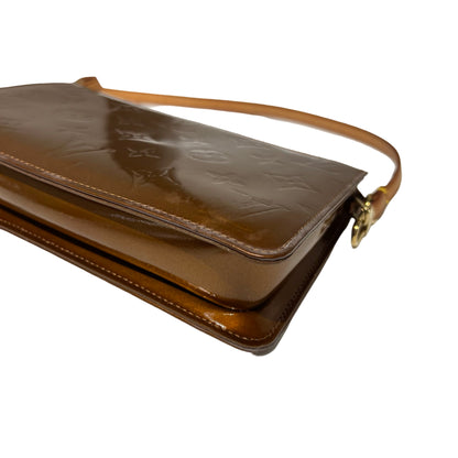 Patent leather Pochette vintage Hand bag [101268]