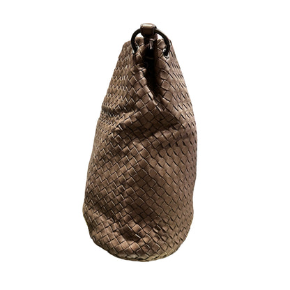 Used BOTTEGA VENETA Shoulder Hobo Bag Brown