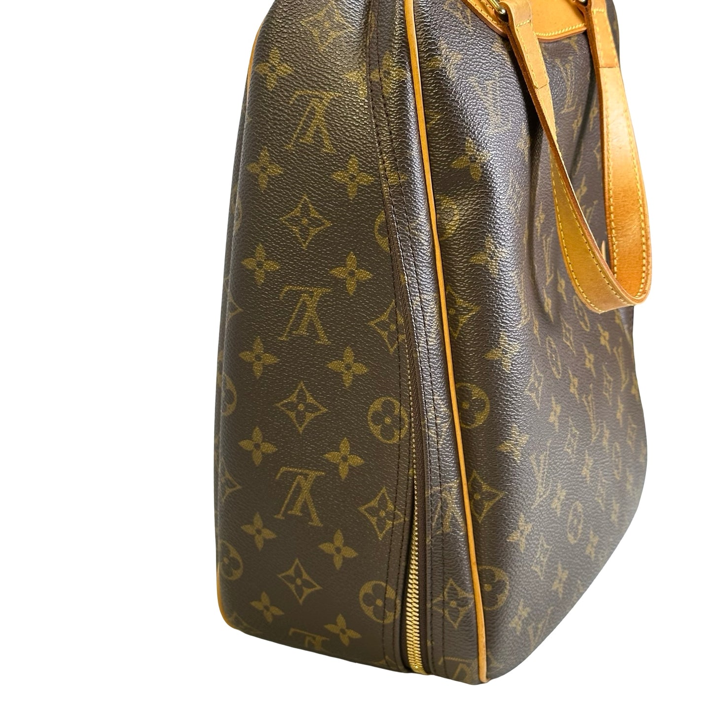 Used LOUIS VUITTON Monogram Canvas Montsouris Handbag Brown GHW