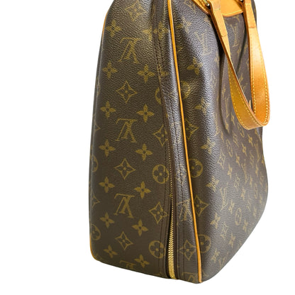 Used LOUIS VUITTON Monogram Canvas Montsouris Handbag Brown GHW