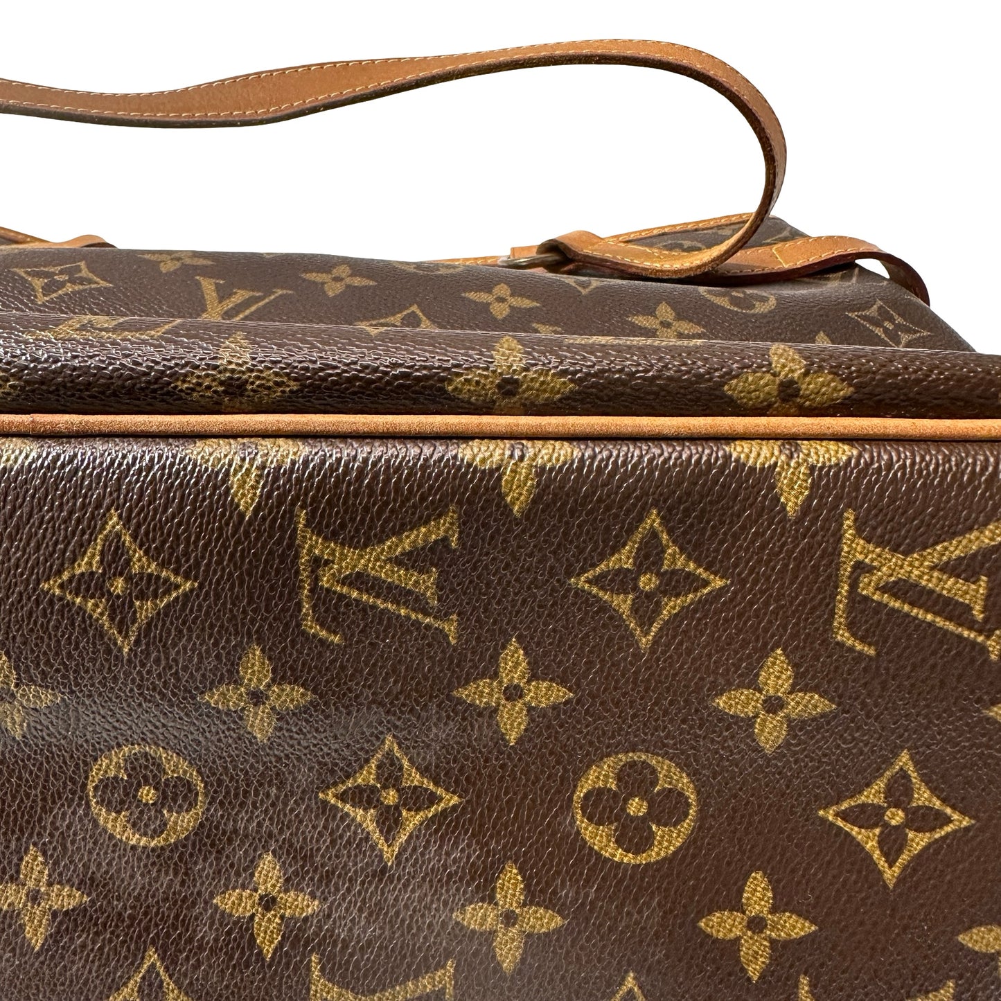 Used LOUIS VUITTON Canvas Tote Bag Monogram GHW