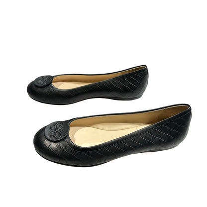 Unused BOTTEGA VENETA Lambskin Leather Unused BOTTEGA VENETA Lambskin Leather Butterfly Flats Shoes Black Shoes Black