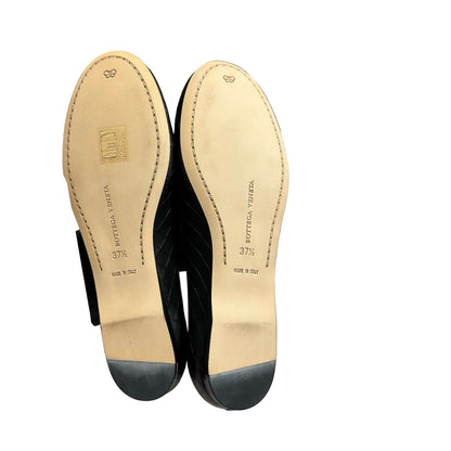Unused BOTTEGA VENETA Lambskin Leather Unused BOTTEGA VENETA Lambskin Leather Butterfly Flats Shoes Black Shoes Black