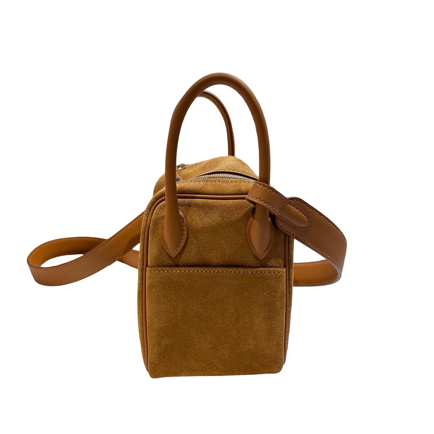 New HERMÈS Mini Lindy Shoulder Bag Gold