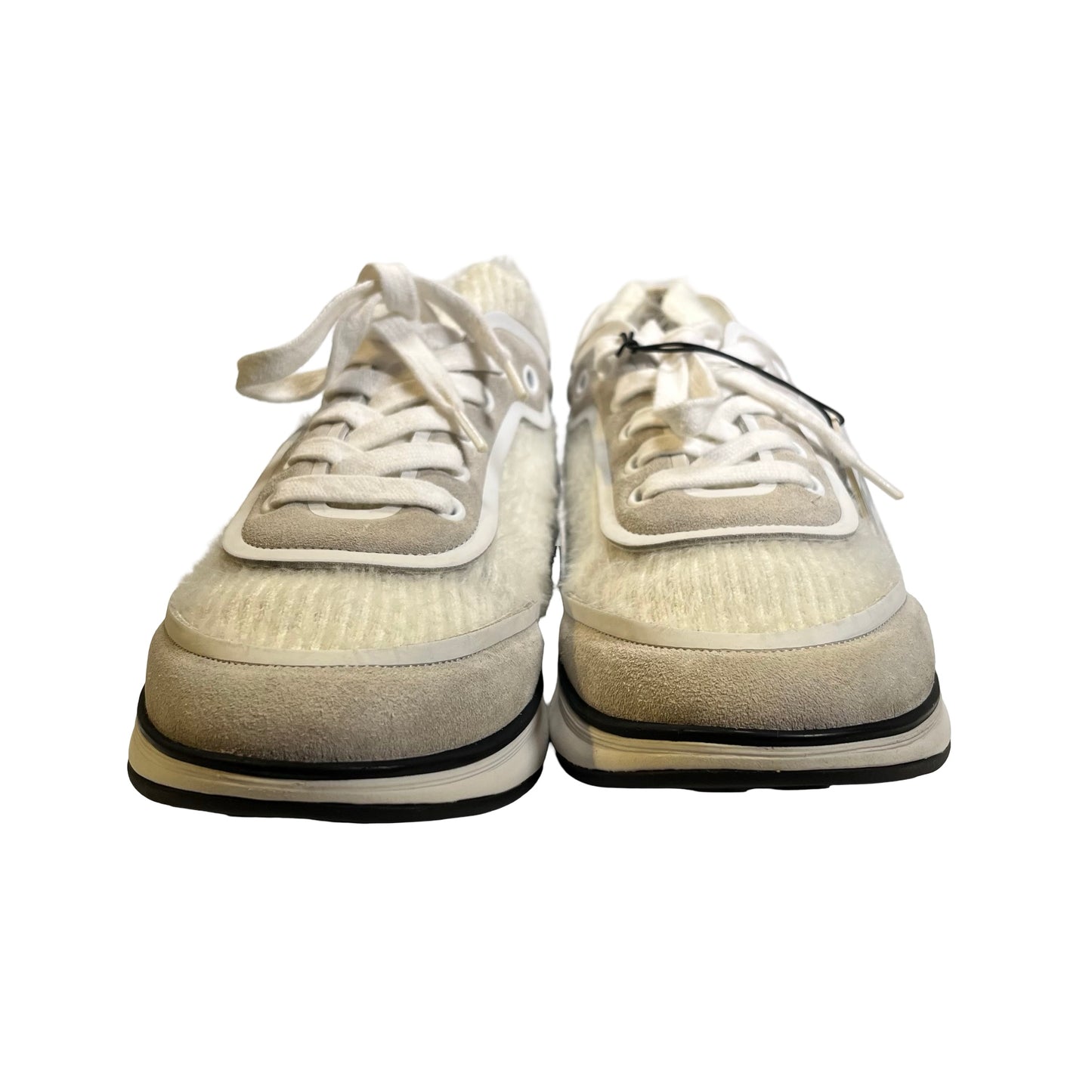 Used CHANEL Shoes Sneakers White Black