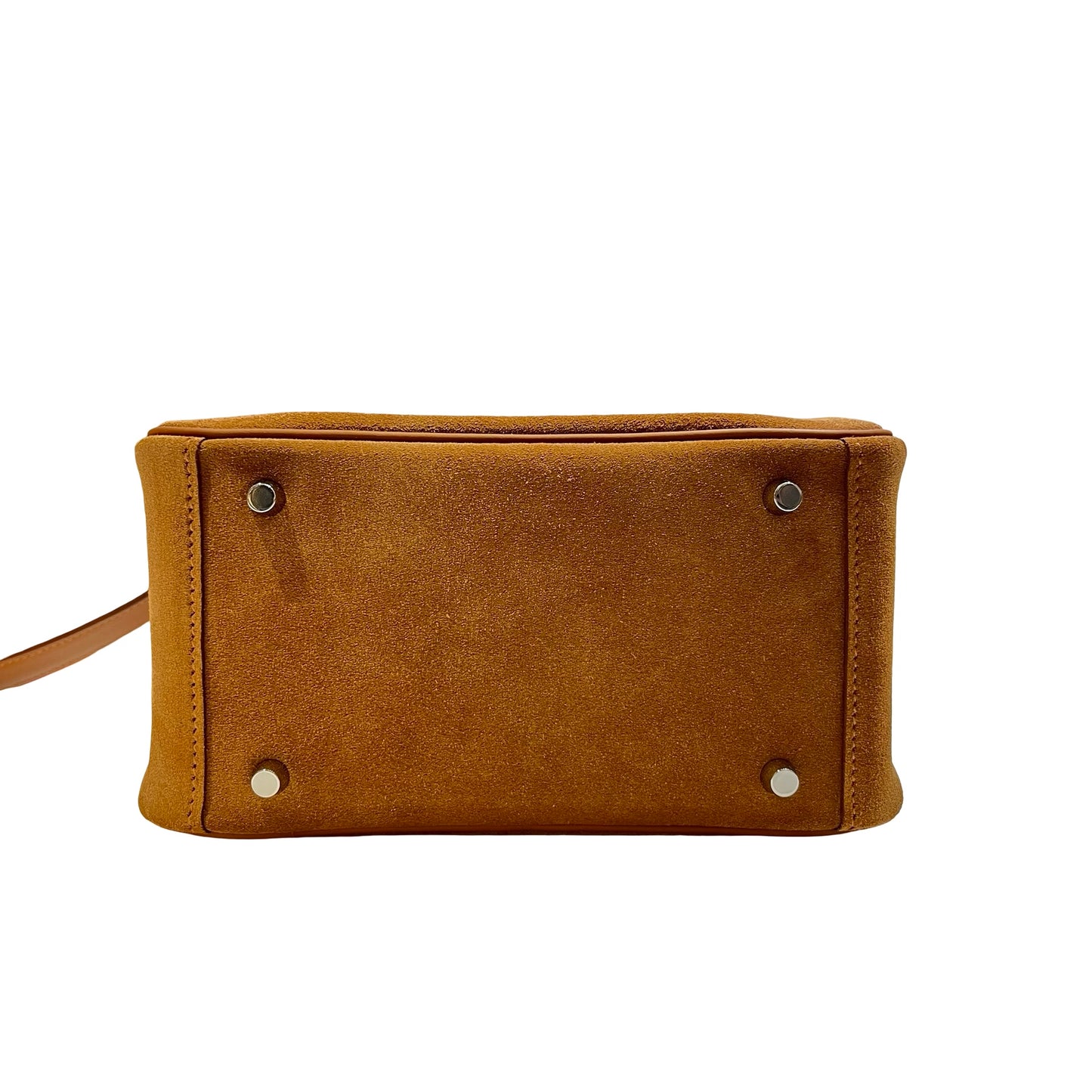 New HERMÈS Mini Lindy Shoulder Bag Gold