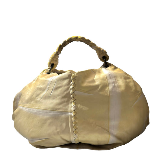 Used BOTTEGA VENETA Shoulder Hobo Bag Yellow