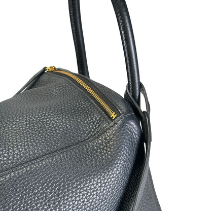 Used HERMES Tc Lindy 26 Shoulder Bag Black Ghw