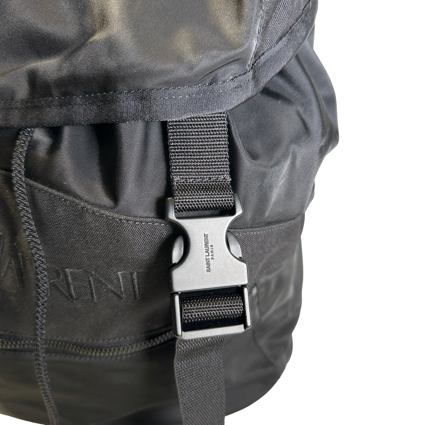 Used SAINT LAURENT Nylon Backpack Black