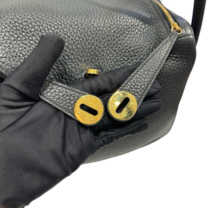 Used Hermès TC Shoulder Bag Black GHW
