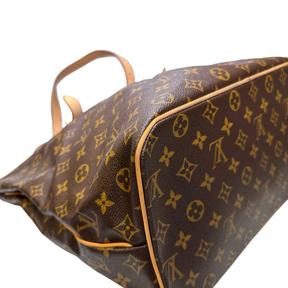Used LOUIS VUITTON Monogram Palermo GM Shopper Bag Brown GHW