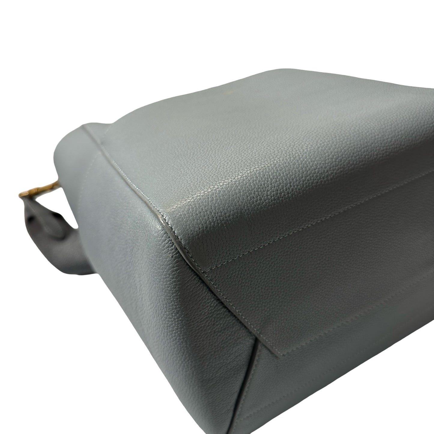 Used CÉLINE Shoulder Grey GHW Shoulder Bag