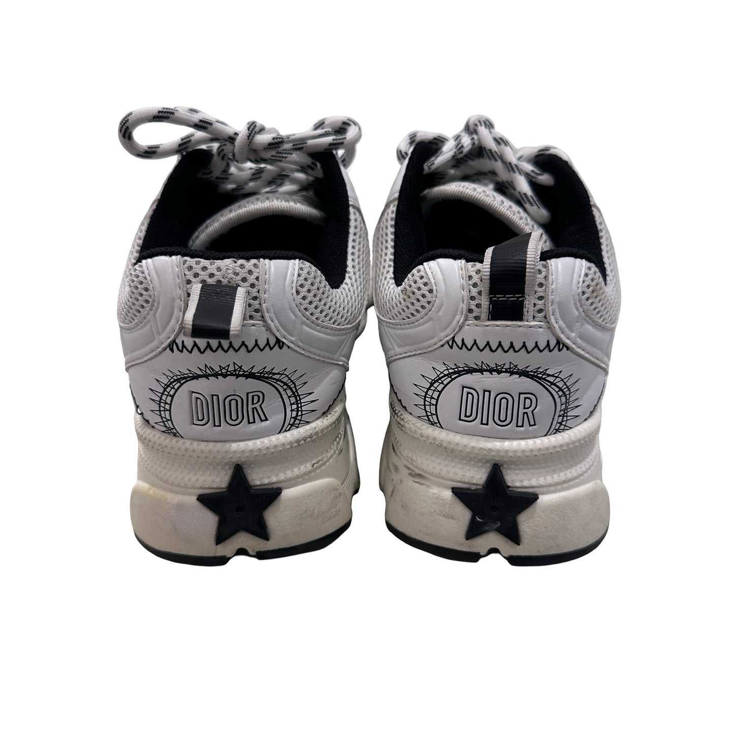 Used DIOR Sneakers Shoes Black White