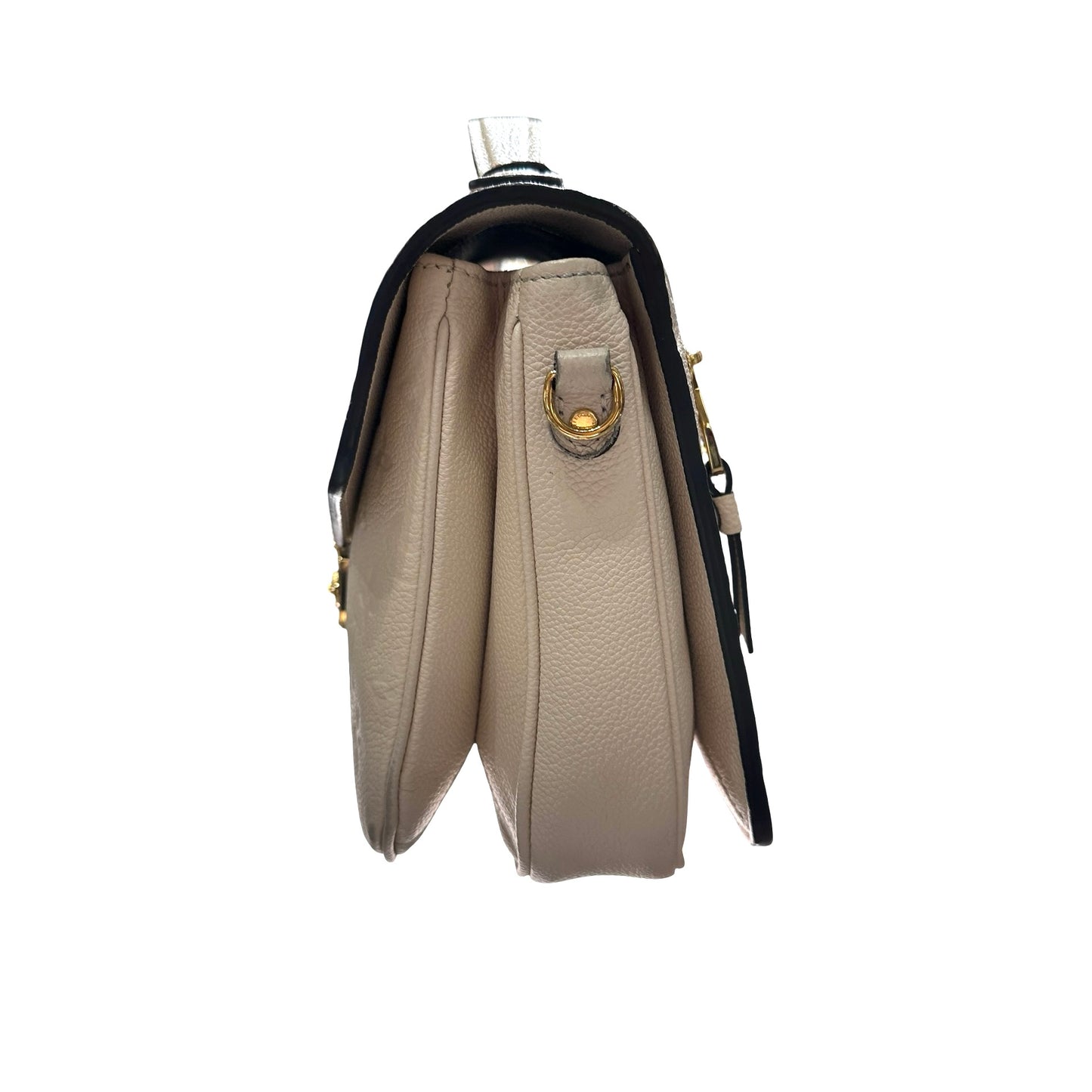 Louis Vuitton Calfskin Leather Metis Cross Body Bag GHW Beige