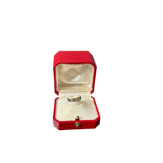 Used CARTIER Ring with diamond Ring PHW