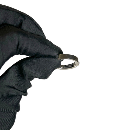 Used CHAUMET White Gold Ring Liens Evidence XS In Diamond Ring Silver