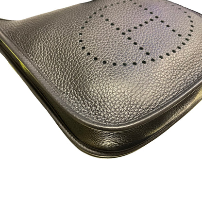 Used Hermès Evelyne Cross Body Bag Black PHW