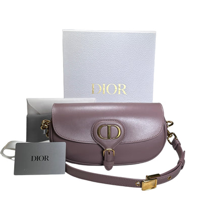 Used DIOR Box Calfskin Dior Bobby Crossbody Bag Rose des Vents