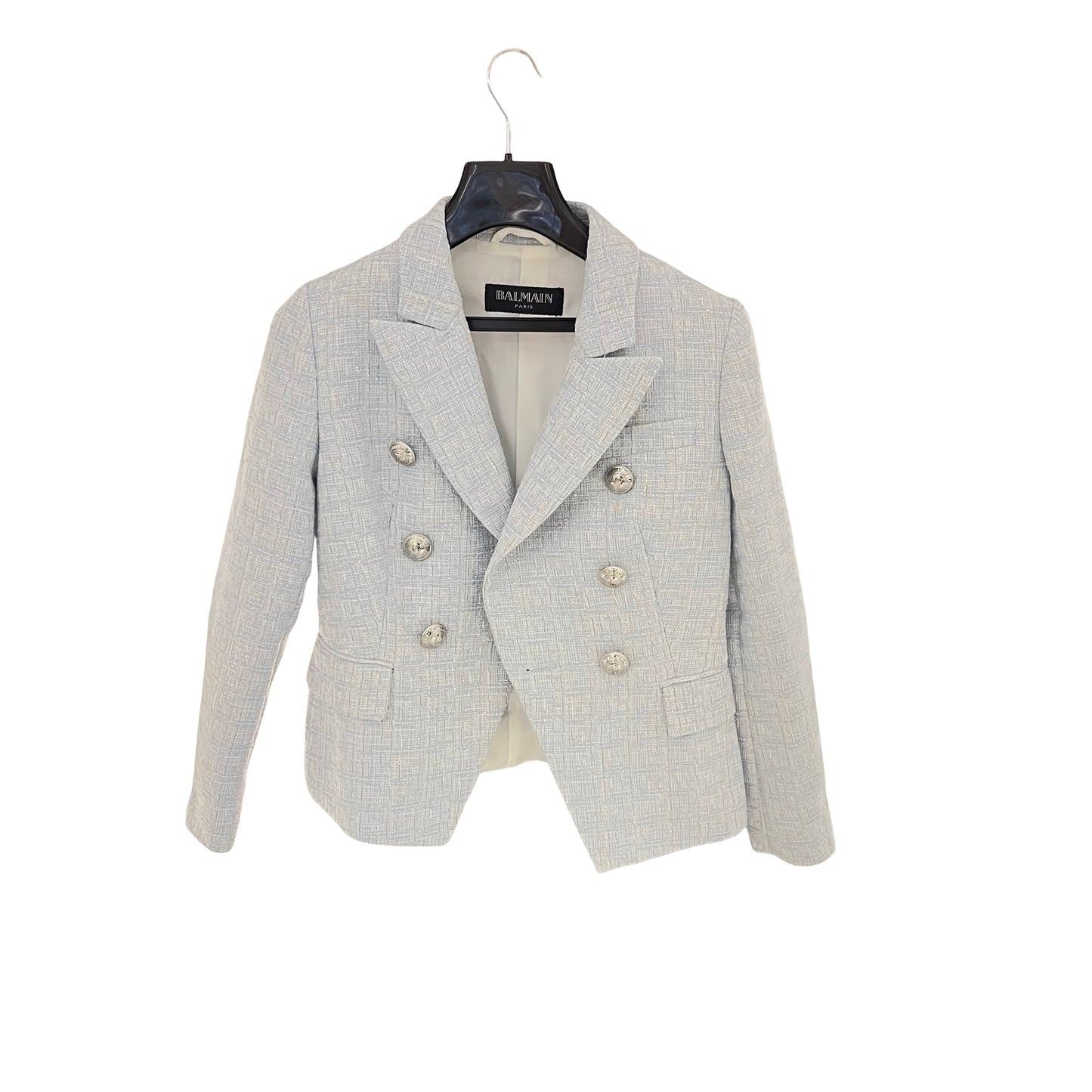 Used BALMAIN Jacket Blue PHW