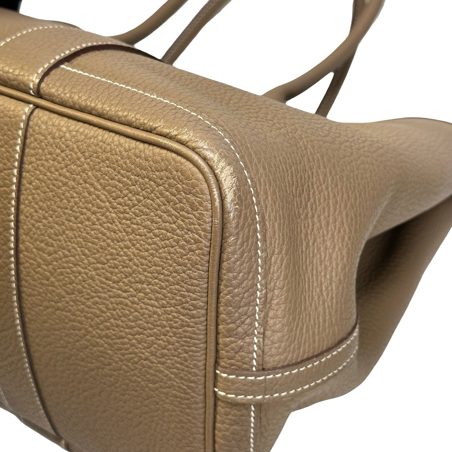 Used HERMES TC Garden Party 36 Tote Bag Etoupe GHW