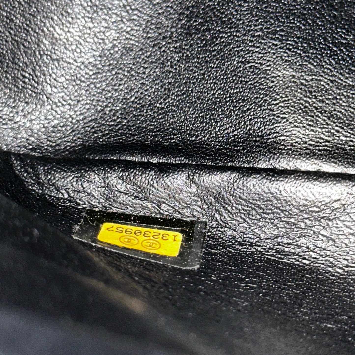 Used CHANEL Classic Flap Shoulder Bag Black GHW