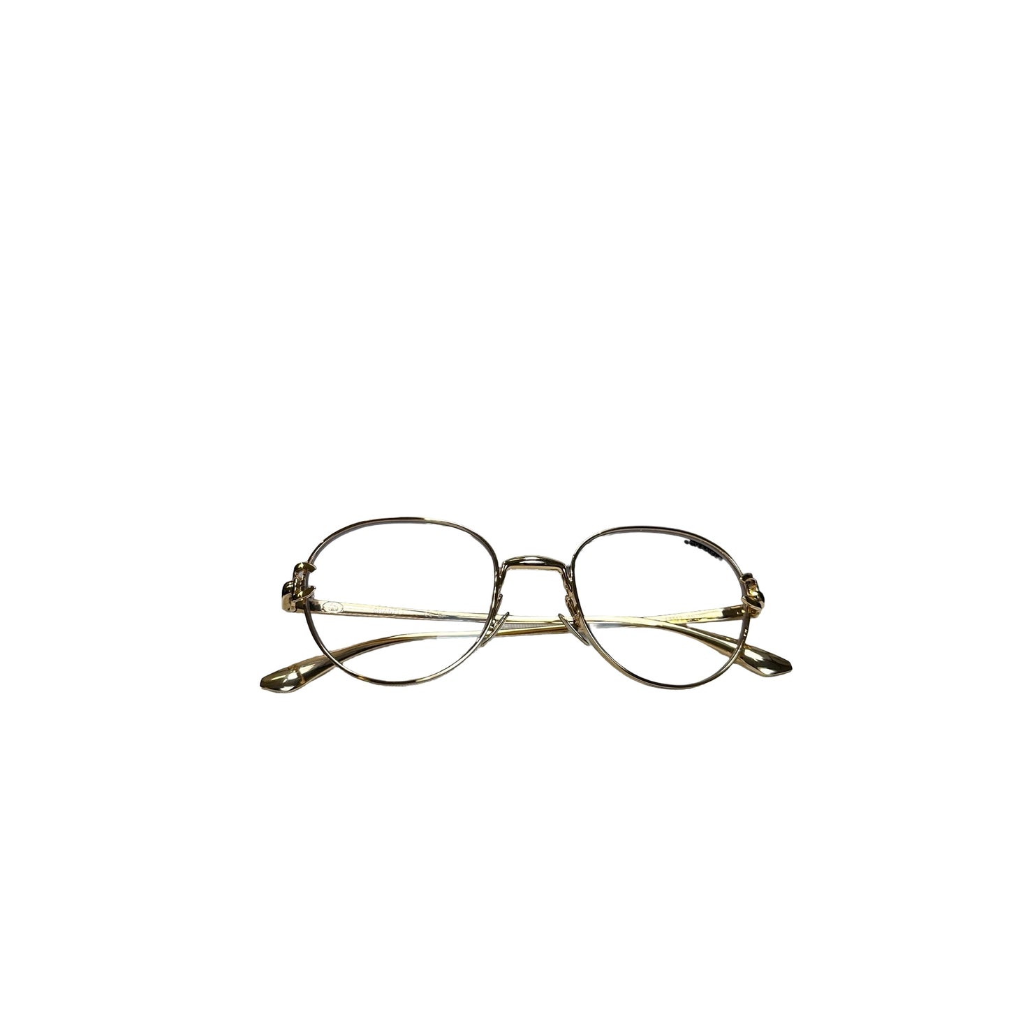 Brand New CHANEL Metal Aviator Sunglasses SUNGLASSESS Gold Grey