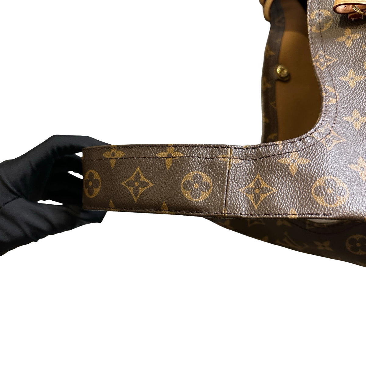 Used LOUIS VUITTON Monogram Tote Handbag Brown