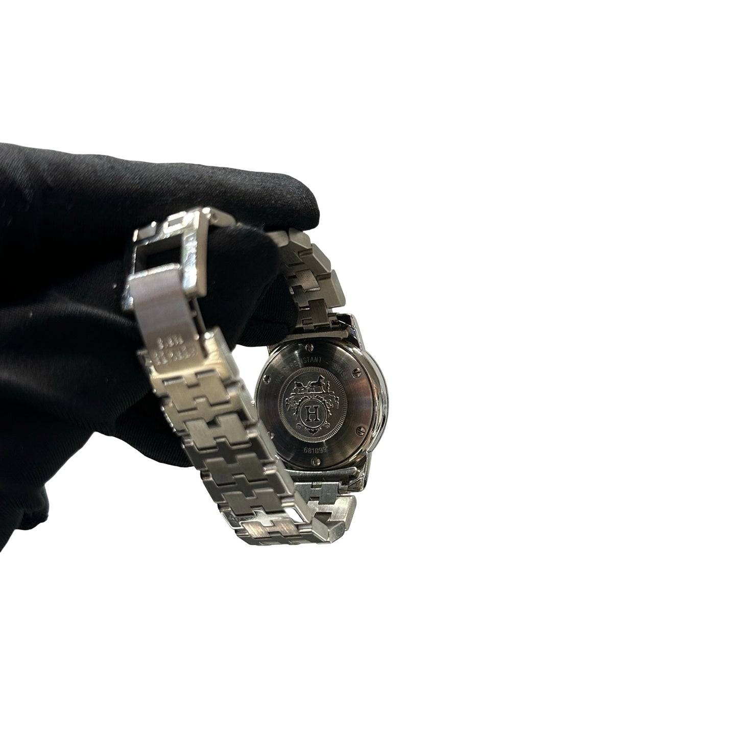 Used HERMÈS Watch Watch Silver