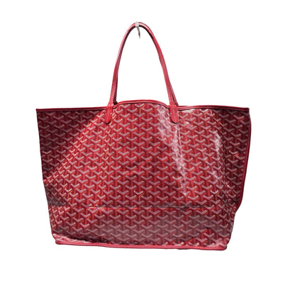 Used GOYARD Tote GM Tote Bag Red