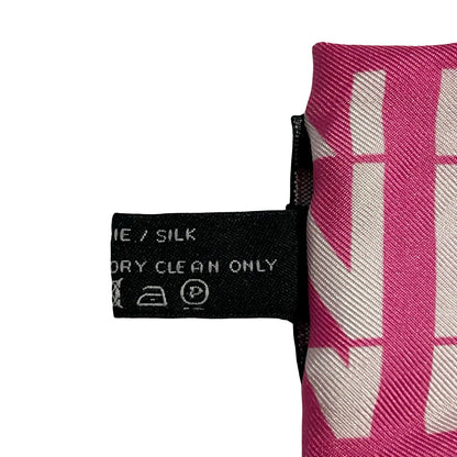 Used CHANEL Twilly Pink
