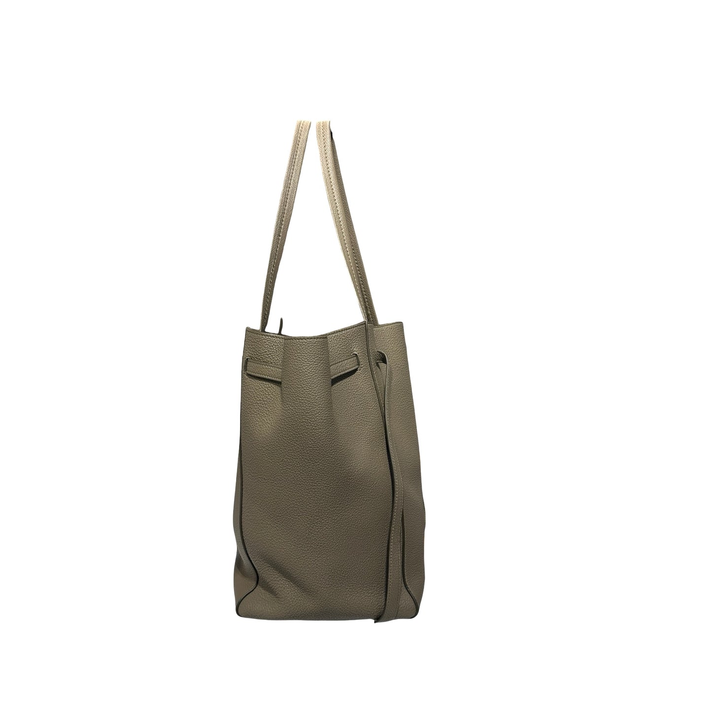 Used Céline Cabas Phantom Tote Bag Brown GHW