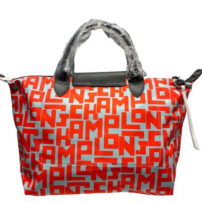 Used Long Champ Two way shoulder bag Shoulder Bag Red Black