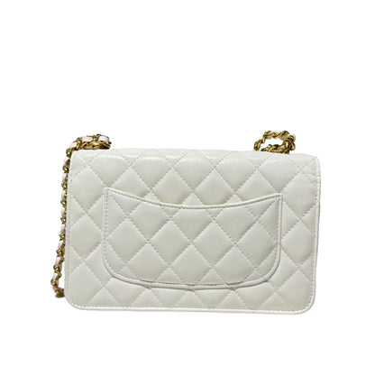 Matelasse Quilted Oil wax leather Chanel Woc Two Way Shoulder Bag [101673]