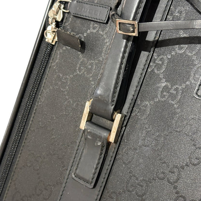 Used GUCCI GG Monogram GG Monogram Luggage Luggage Black