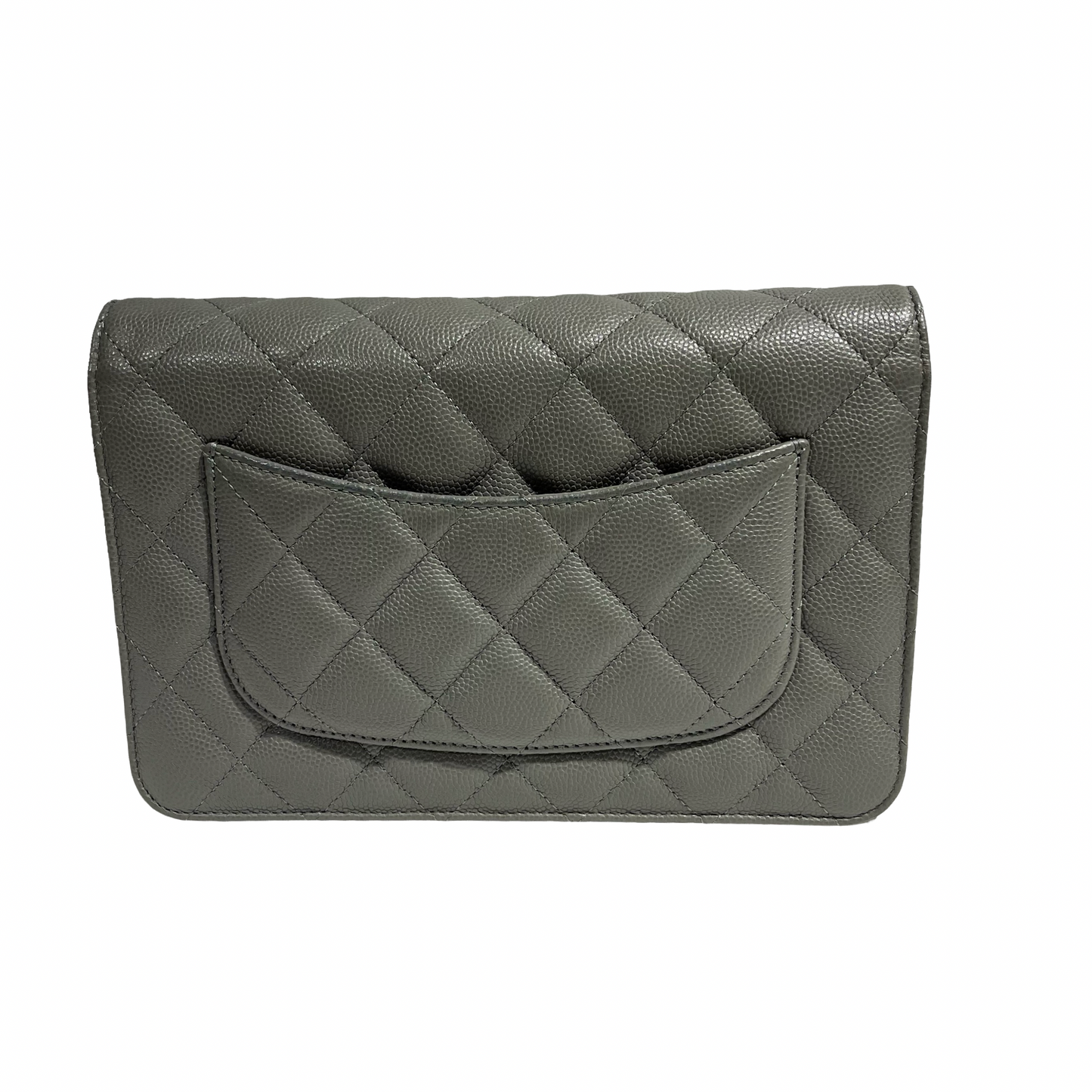 CHANEL WOC GRAY CAVIAR GHW [3000669]