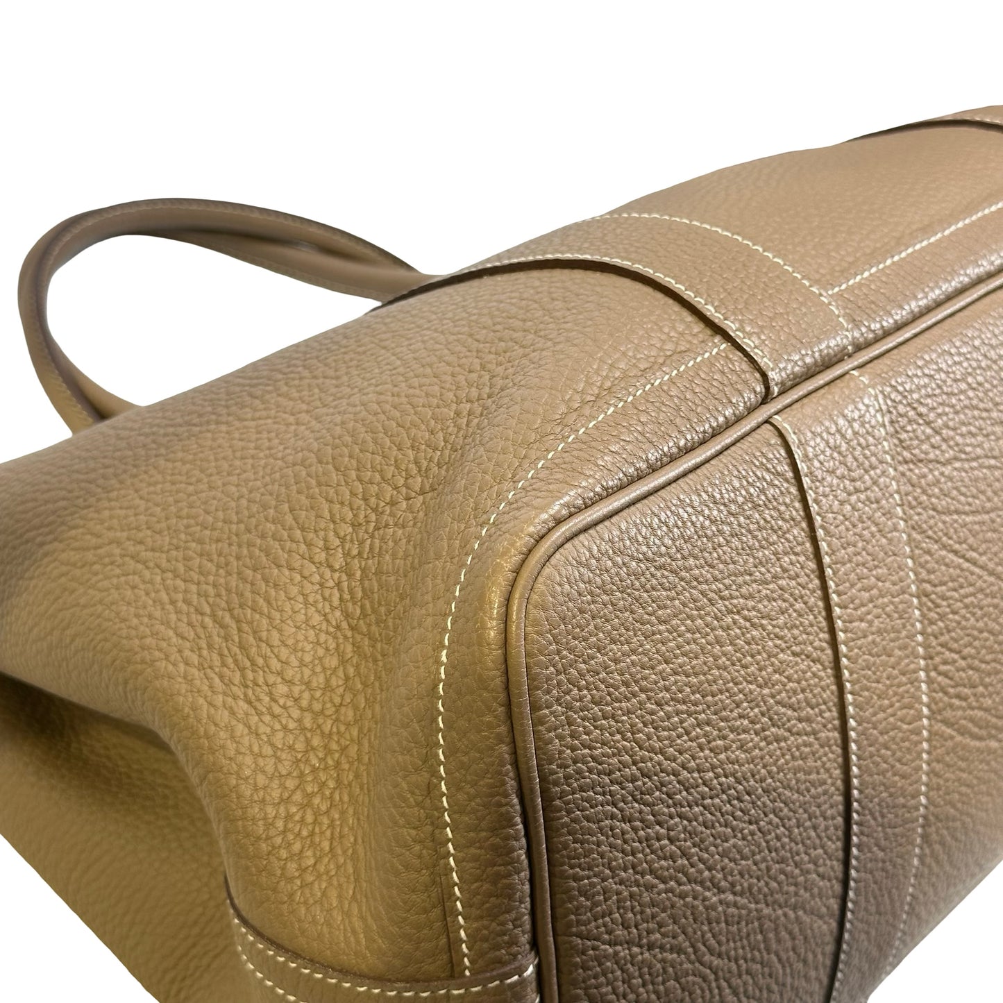 Used HERMES TC Garden Party 36 Tote Bag Etoupe GHW