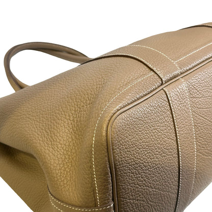 Used HERMES TC Garden Party 36 Tote Bag Etoupe GHW