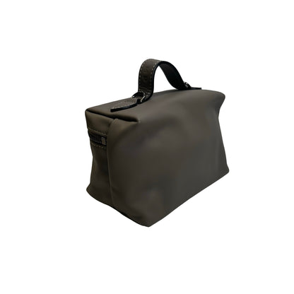 Used LONGCHAMP Leather Le Pliage Xtra Vanity case Grey