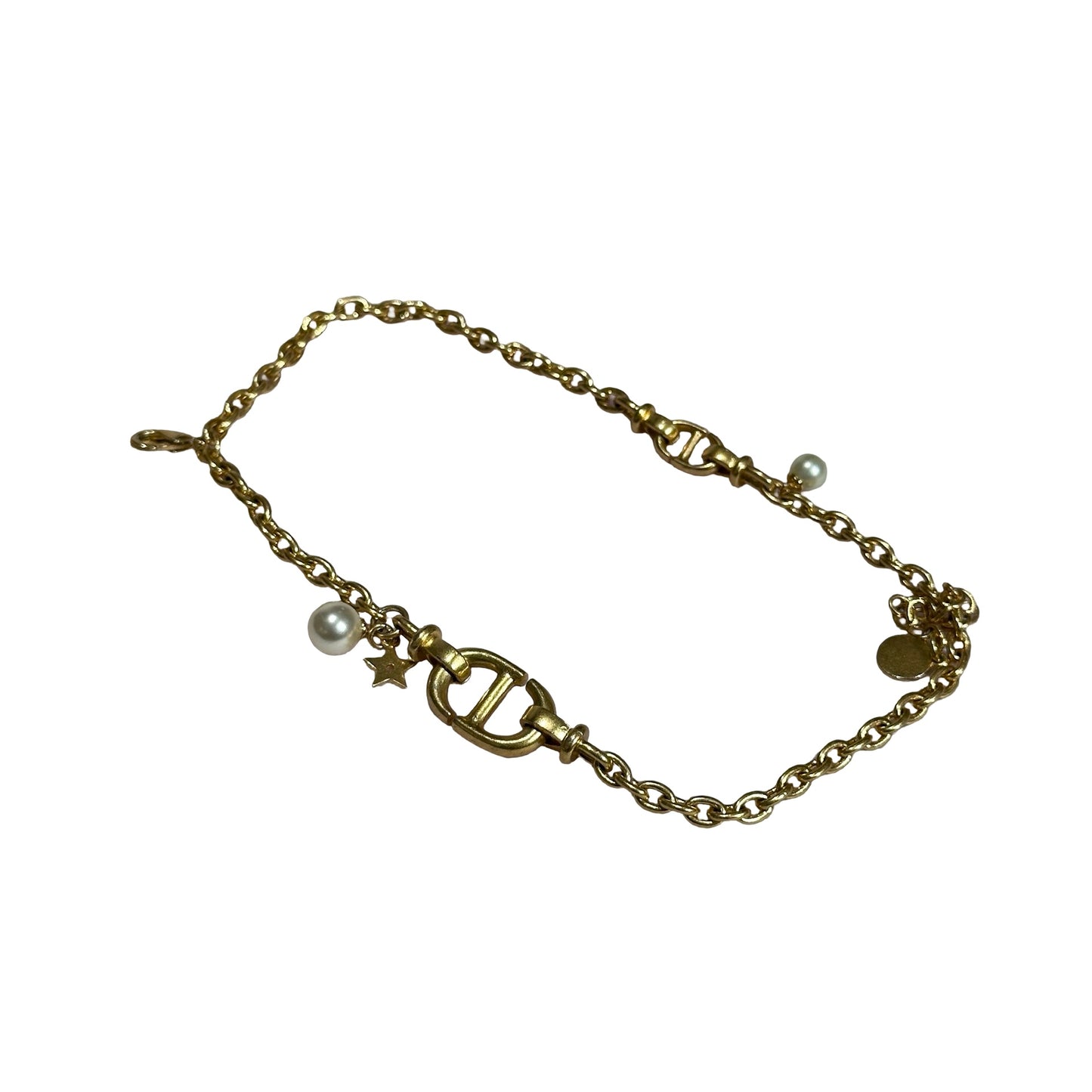Used DIOR Bracelet Accessories GHW