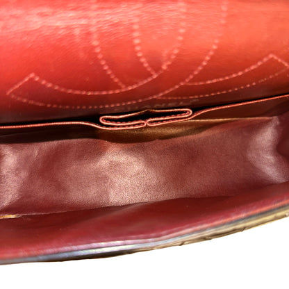 Used CHANEL 2.55 Shoulder Bag Black PHW