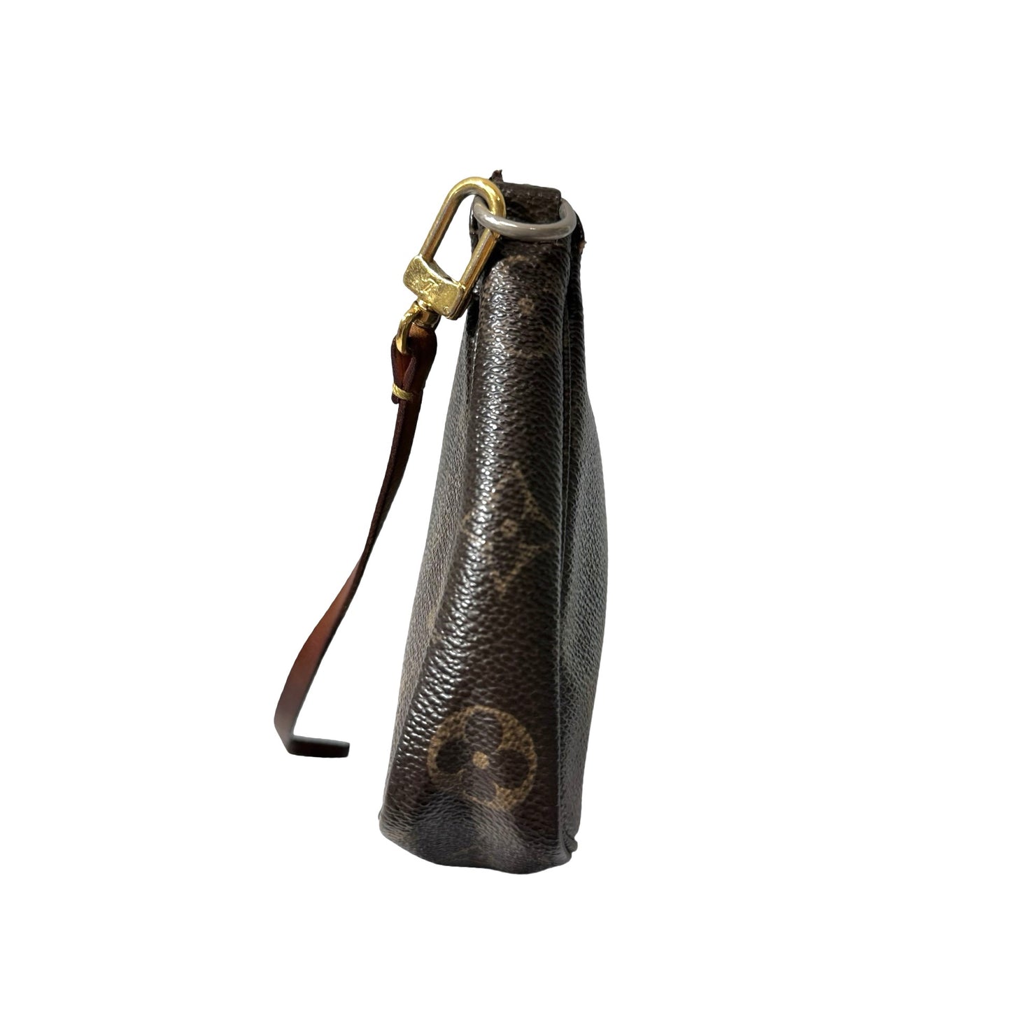Used Louis Vuitton Monogram Eclipse coated canvas Pochette Shoulder Bag Monogram GHW