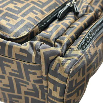 Used FENDI Shoulder Bag Multi colour Brown Black