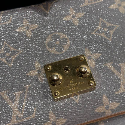 Used LOUIS VUITTON Autres Touiles Monogram Pochette Métis Shoulder Bag Gray GHW