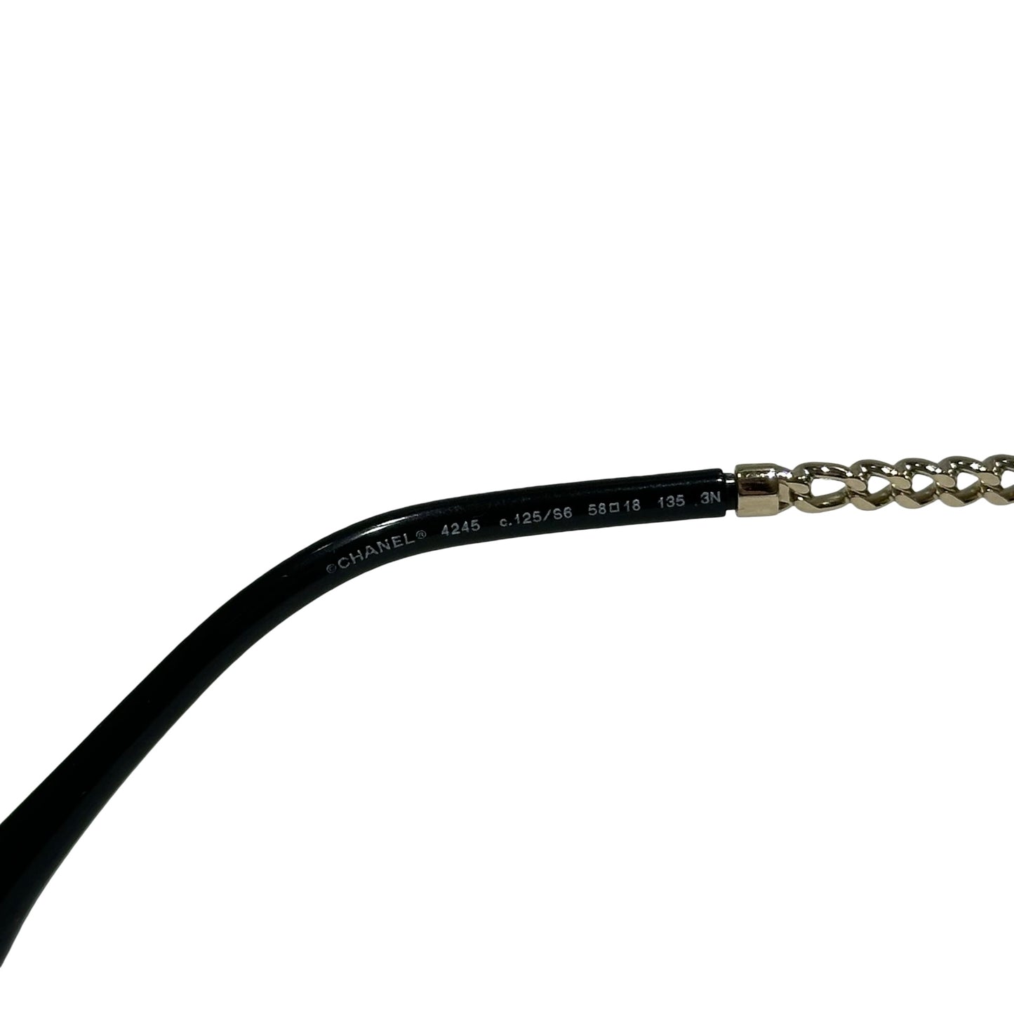 Unused CHANEL Chanel Classic Sunglasses SUNGLASSES Black